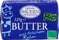 Upländer Bauernmolkerei Süßrahmbutter, 125 Gr Stück