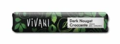 Vivani Dark Nougat Croccant Schokoriegel, 35 Gr St