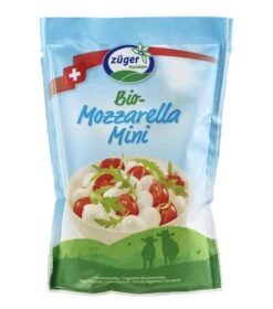 Züger Mozzarella Mini, 300 Gr Beutel (150 Gr) , NL 50%