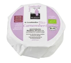 St. Leonhardter Biokäserei Camembert, Ca. 180 Gr , Mind. 48%