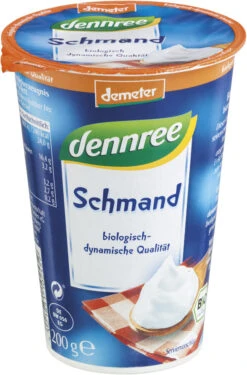 Dennree Schmand, 200 Gr Becher