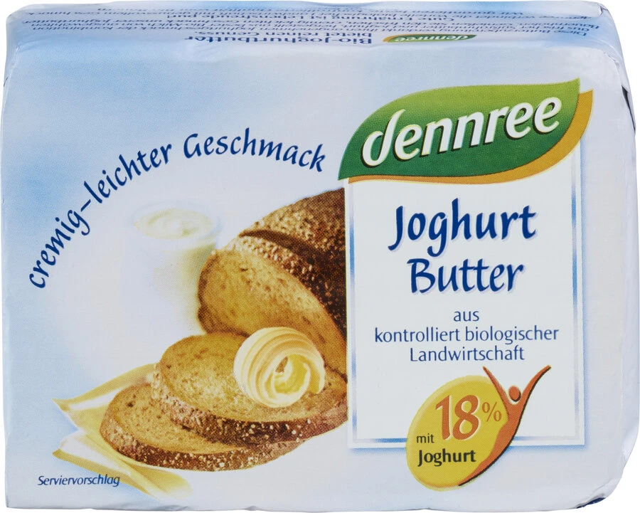 Dennree Joghurtbutter, 250 Gr Stück Besonders Stre 1 Dennree Joghurtbutter, 250 Gr Stück Besonders Stre