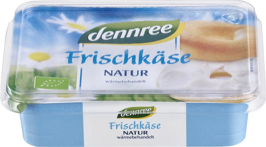 Dennree Frischkäse Natur, 150 G Becher 1 Dennree Frischkäse Natur, 150 G Becher