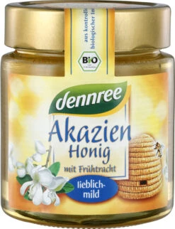 Dennree Akazienhonig, Ungarn/Rumänien, 500 Gr Glas