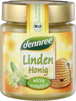 Dennree Lindenhonig, Rumänien, 500 Gr Glas - Cremi