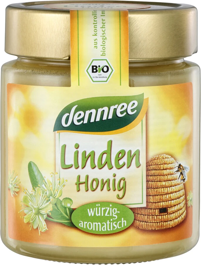 Dennree Lindenhonig, Rumänien, 500 Gr Glas - Cremi 1 Dennree Lindenhonig, Rumänien, 500 Gr Glas - Cremi