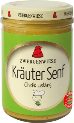 Zwergenwiese Kräuter Der Provence Senf, 160 Ml Gla