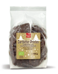 Linea Natura Zartbitter Printen, 125 G Packung