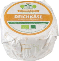 Backensholzer Rohmilchkäse Deichkäse, Ca. 700 G 10 Wochen Gereift- Laktosefrei - , Mind. 50%