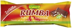 Rapunzel Rumba Puffreisriegel Zartbitter, 50 Gr St