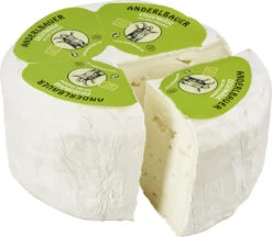 Anderlbauer Ziegenbrie Pur, Ca. 700 G 2 Wochen Gereift - Laktosefrei - , Mind. 45%