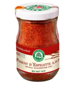 Lebensb Piment D`Espelette A.O.P, 50 Gr Glas