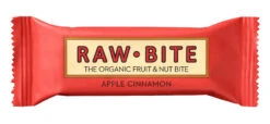 RAW BITE Fruchtriegel Apple Cinnamon, 50 Gr Stück