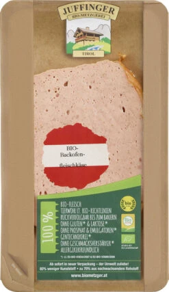 Juffinger Backofen-Leberkäse, Ca. 140 Gr Beutel 3 Packungen