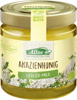Allos Akazienhonig, 500 Gr Glas - Flüssig -