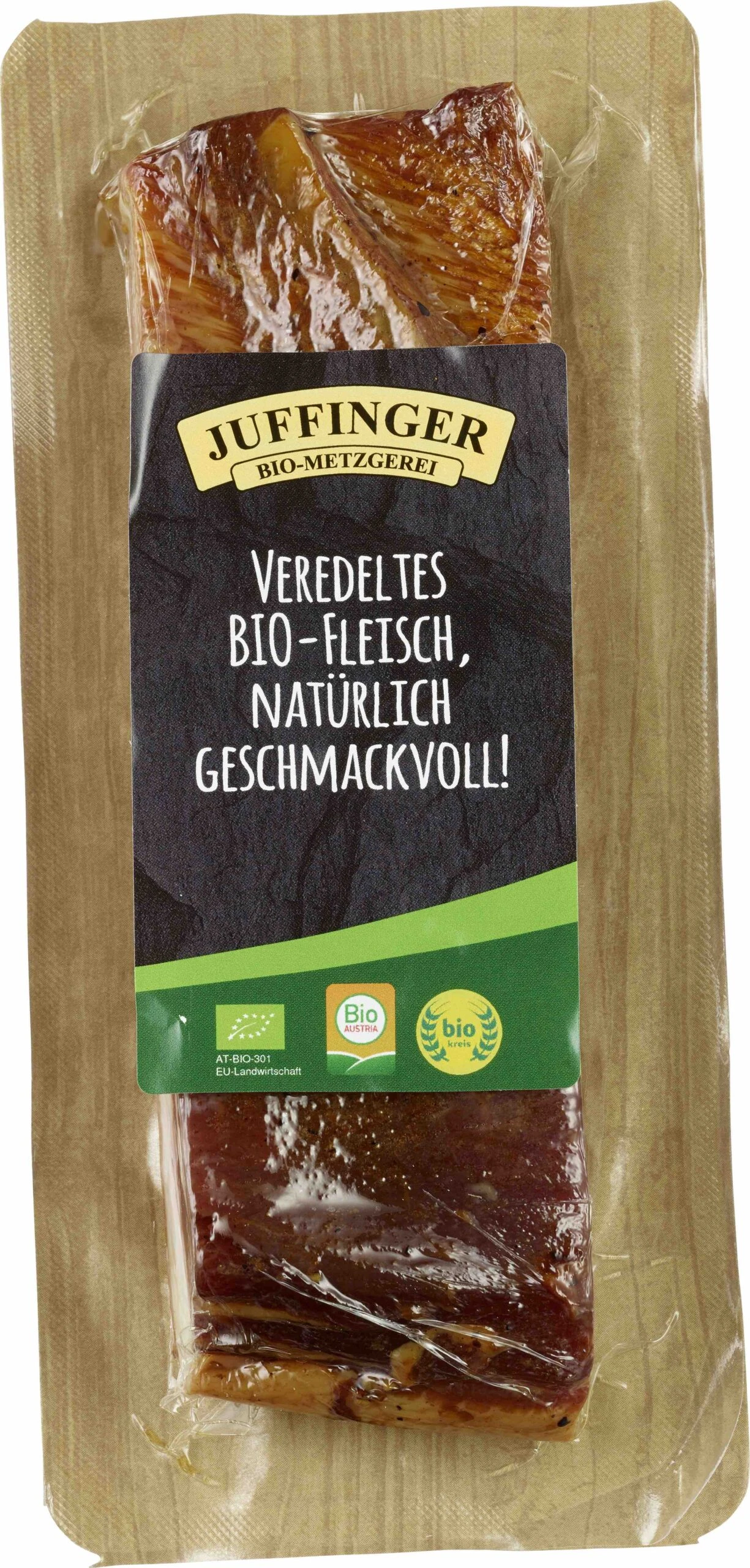 Juffinger Bio Tiroler Bauchspeck, Ca. 200 Gr Stück 1 Juffinger Bio Tiroler Bauchspeck, Ca. 200 Gr Stück
