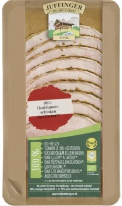 Juffinger Bio Heublumenschinken, 80 Gr Packung
