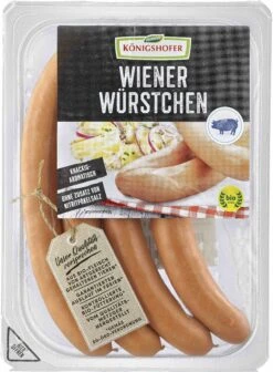 Königshofer Wiener Würstchen, 200 Gr Packung 4 Stück