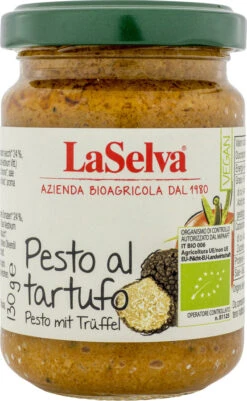 La Selva Pesto Mit Trüffel, 130 Gr Glas