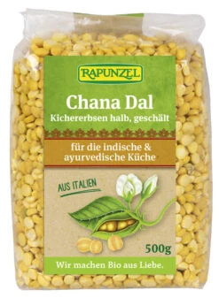 Rapunzel Chana Dal Kichererbsen,halb, Geschält 500