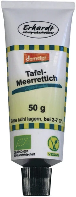 Erhardt Demeter Tafel - Meerrettich, 50 Gr Tube