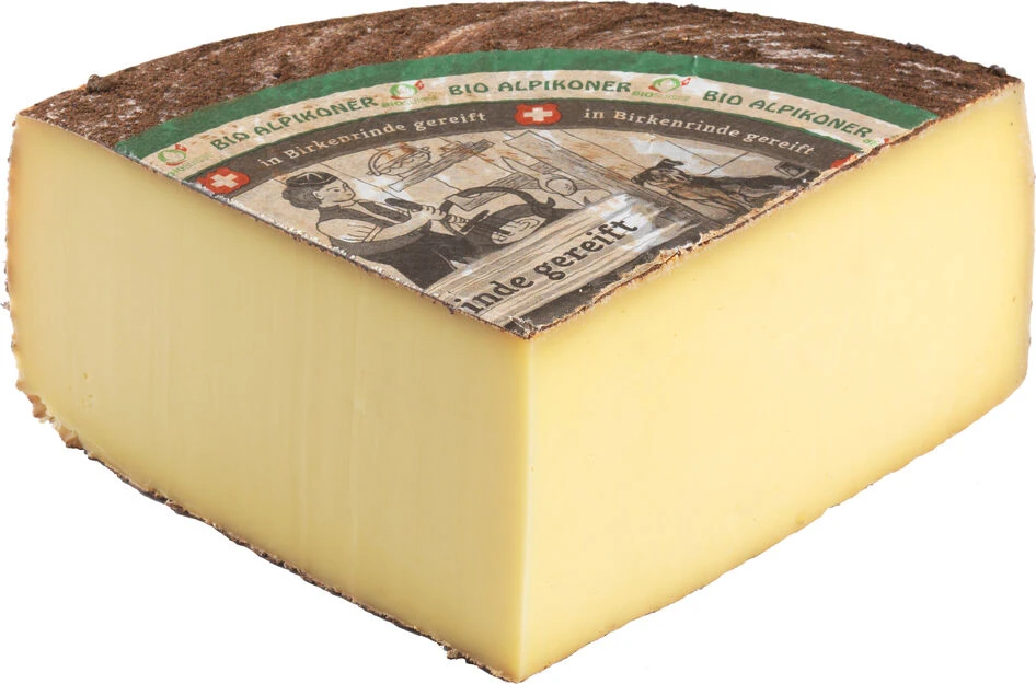 ÖMA Alpikoner Mit Birkenrinde, Ca. 1,5 Kg Viertel Laib 4 Monate Gereift - Laktosefrei 1 ÖMA Alpikoner Mit Birkenrinde, Ca. 1,5 Kg Viertel Laib 4 Monate Gereift - Laktosefrei