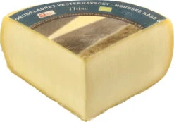 Thise Mejeri Nordsee Käse Grube, Ca. 1,7 Kg Viertel Laib 10 Monate Gereift