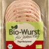Die Bio-Wurst Bio Paprika-Lyoner, 80 G Packung -Deutschland Essen Verkäufe 2024 168658 F