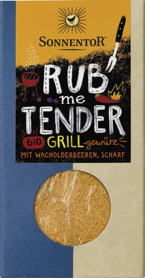 Sonnentor Rub Me Tender Grillgewürz, 60 Gr Packung 1 Sonnentor Rub Me Tender Grillgewürz, 60 Gr Packung