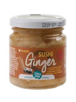 Terrasana Sushi Ingwer, 190 Gr Glas (118 Gr)