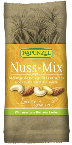 Rapunzel Nuss-Mix Geröstet, Gesalzen, 60 Gr Stück