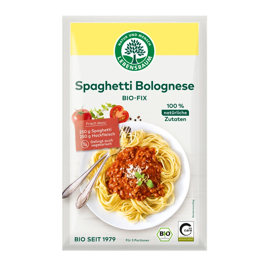 Lebensb Spaghetti Bolognese, 35 Gr Packung 1 Lebensb Spaghetti Bolognese, 35 Gr Packung
