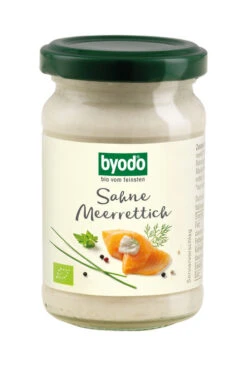 Byodo Sahne Meerrettich, 95 Gr Glas