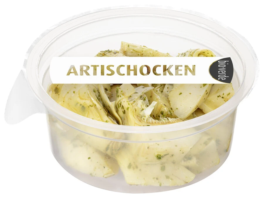 Bio-verde Prepack Artischocken, 80 Gr Becher 1 Bio-verde Prepack Artischocken, 80 Gr Becher