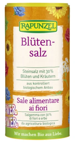 Rapunzel Blütensalz Flower Power, Steinsalz Mit 30