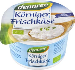 Dennree Körniger Frischkäse, 200 G Becher