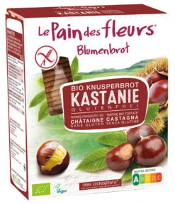 Blumenbrot Kastanie, 2x 75 Gr, 150 Gr Packung -glu