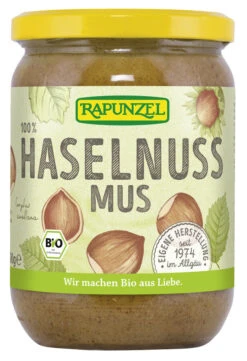 Rapunzel Haselnussmus, 500 G Glas