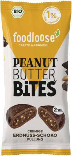 Foodloose Peanut Butter Bites Erdnuss-Schoko, 40 G