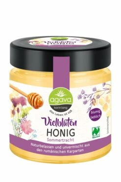 Agava Vielblütenhonig - Sommertracht, 500 Gr Glas
