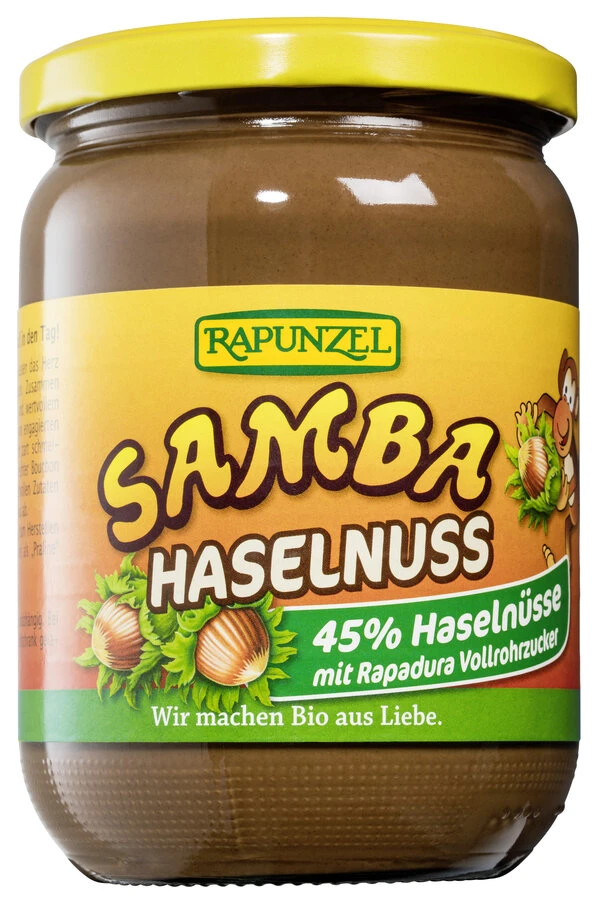 Rapunzel Samba Haselnuss, 500 Gr Glas 1 Rapunzel Samba Haselnuss, 500 Gr Glas