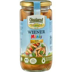 Ökoland Wiener Minis, 380 G Glas