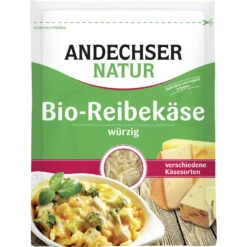 Andechser Natur Reibekäse, 150 G Packung