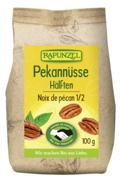 Rapunzel Pekannüsse Hälften, HIH, 100 G Packung