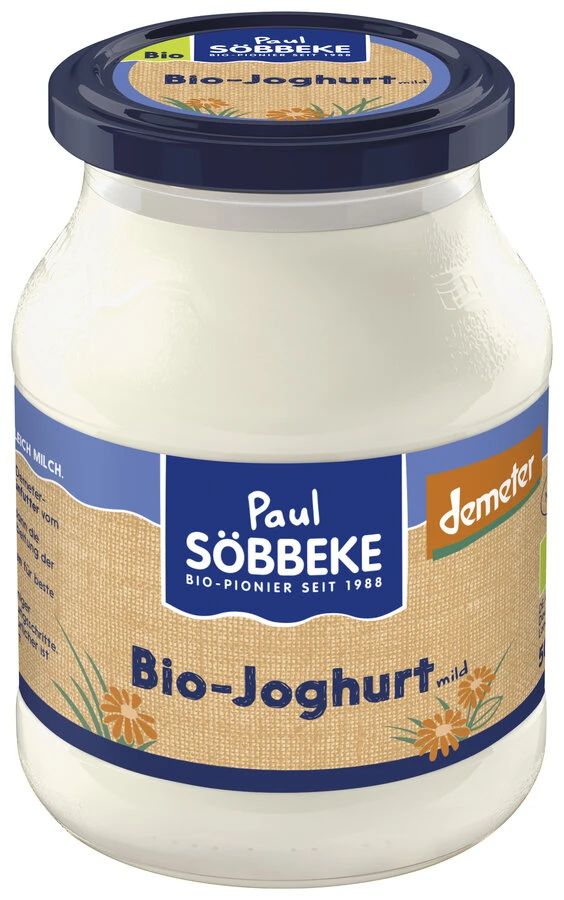 Söbbeke Joghurt Natur Demeter, 500 Gr Glas 1 Söbbeke Joghurt Natur Demeter, 500 Gr Glas