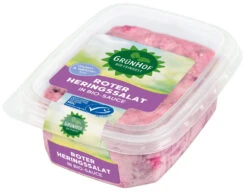 Grünhof Roter Heringssalat, 150 Gr Becher