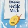 Dennree Frische Weidemilch Fettarm, 1 Ltr Nicht Ho
