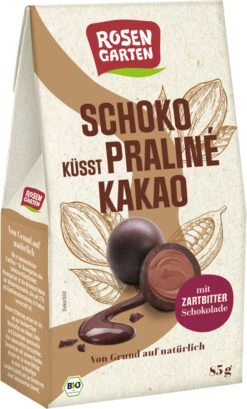 Rosengarten Schoko Küsst Praliné Kakao, 85 Gr Pack