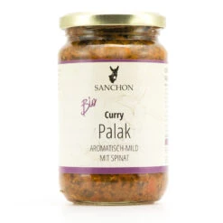 Sanchon Curry Palak, 330 Ml Glas