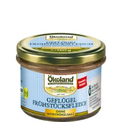 Ökoland Geflügel-, 160 G Glas - Gourmet-Qualität -